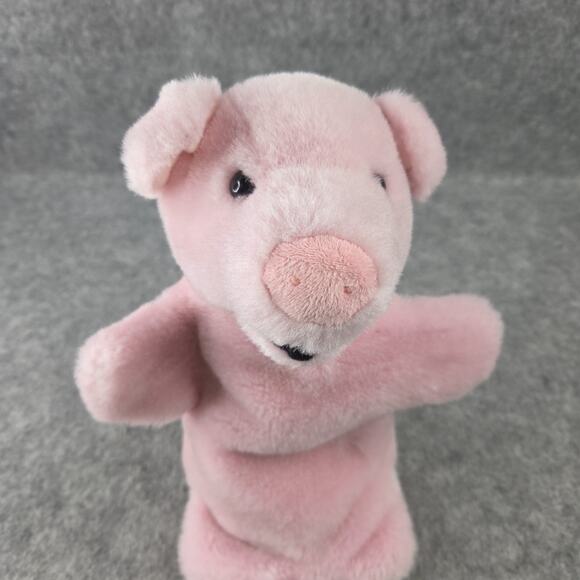 Alma's Designs Hand Puppet Lot Pink Pig Brown Moose Pretend Play Golf Club Cover - Picture 5 of 15